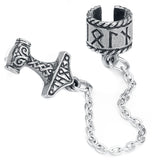 Thor Donner Pendiente - Metal Old Skull