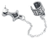 Thor Donner Pendiente - Metal Old Skull