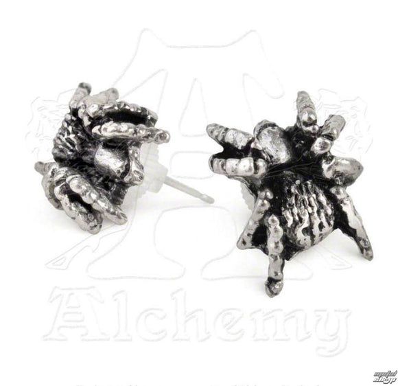 Black Widow Pendientes - Metal Old Skull