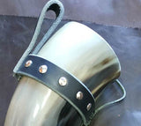 GERDA HORNS PACK 500ml+Soporte Cinturón - Metal Old Skull