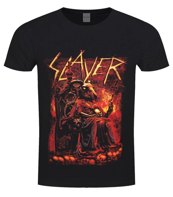 SLAYER - Goat Skull Camiseta - Metal Old Skull