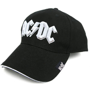 ACDC Logo White - Gorra - Metal Old Skull