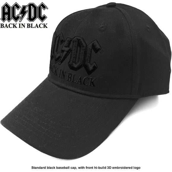 ACDC Black - Gorra - Metal Old Skull