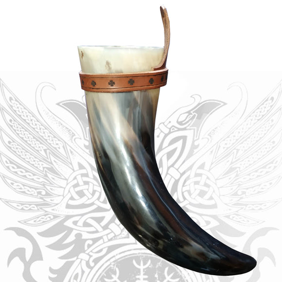 OLAF HORNS PACK- 1000ml+Soporte cinturón - Metal Old Skull