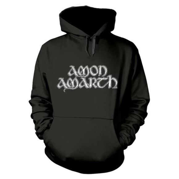 AMON AMARTH - Grey Skull Hoodie - Metal Old Skull