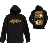 ANTHRAX- Antrax Hoodie - Metal Old Skull