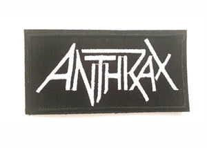 ANTRAX - Logo Bordado Parche - Metal Old Skull