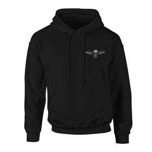 AVENGED SEVENFOLD- Skull Hoodie - Metal Old Skull