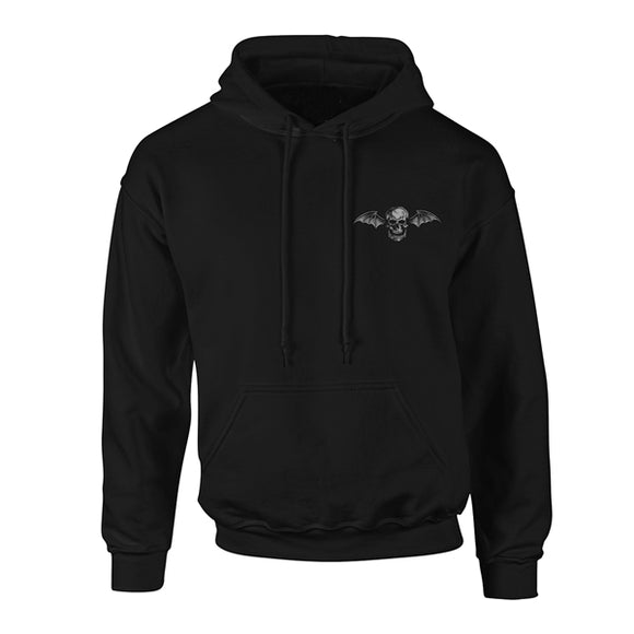 AVENGED SEVENFOLD- Skull Hoodie - Metal Old Skull