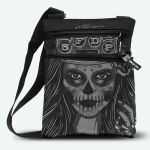 Five Finger Death Punch- Bolso tipo Bandolera - Metal Old Skull