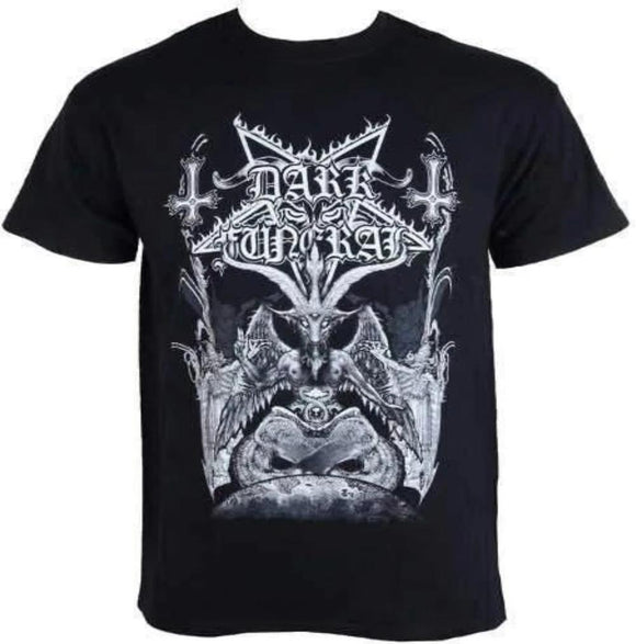 Dark Funeral - Baphomet Camiseta - Metal Old Skull
