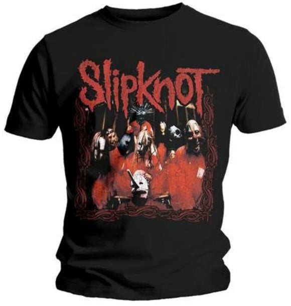 Slipknot - Band Frame Camiseta - Metal Old Skull