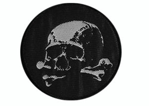 Bones & Skull Parche - Metal Old Skull