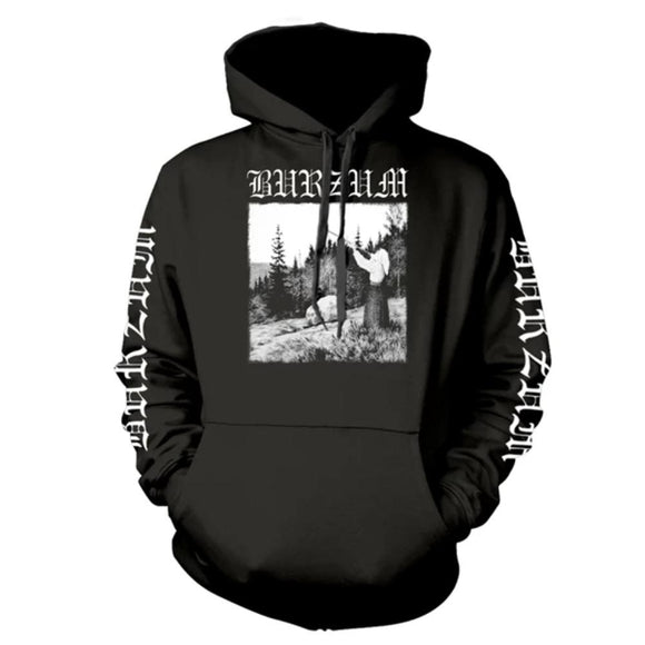 BURZUM- Filosofem BLK Hoodie - Metal Old Skull