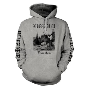 BURZUM- Filosofem Hoodie - Metal Old Skull