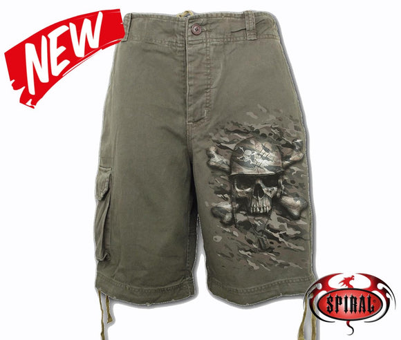 CAMO-SKULL PANTALÓN - Metal Old Skull