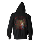 CANNIBAL CORPSE - Red Before Black Zip Hoodie - Metal Old Skull