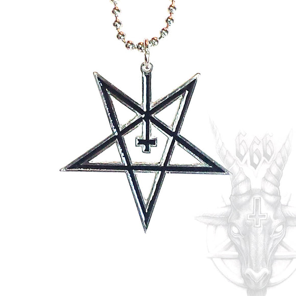 ASTAROTH PENTAGRAM - Colgante - Metal Old Skull