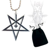 ASTAROTH PENTAGRAM - Colgante - Metal Old Skull