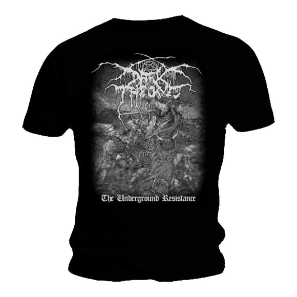 Darkthrone - The Underground Resistence Camiseta - Metal Old Skull