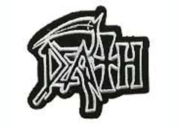 Death Logo Parche - Metal Old Skull