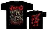Aborted - God Machine Camiseta - Metal Old Skull