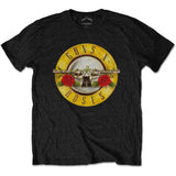 Gun's N Roses - Classic Logo Camiseta - Metal Old Skull