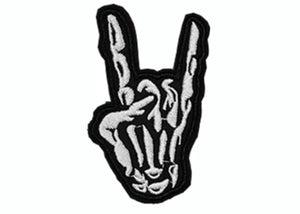 HEAVY METAL - Parche Bordado - Metal Old Skull