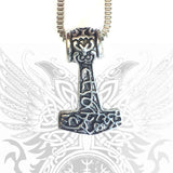 HUGIN-MUNIN HAMMER Colgante - Metal Old Skull