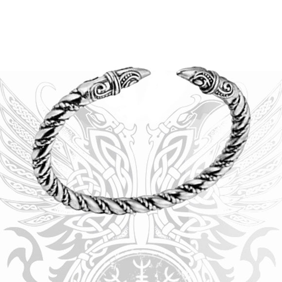 HUGIN-MUNIN BRAZALETE - Metal Old Skull