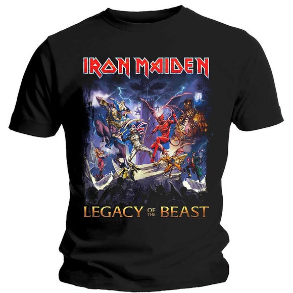 IRON MAIDEN - Legacy of the Beast - Metal Old Skull