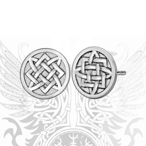 Idun Earrings - Metal Old Skull