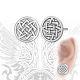 Idun Earrings - Metal Old Skull