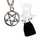 AZAZEL PENTAGRAM - Colgante - Metal Old Skull