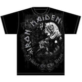 IRON MAIDEN - The Number of the Beast B/N - Metal Old Skull