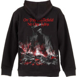 IRON MAIDEN - The Trooper Zip Hood - Metal Old Skull