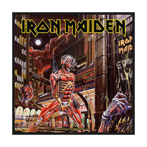 IRON MAIDEN- Somewhere Back in Time Parche - Metal Old Skull