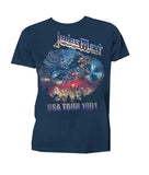 JUDAS PRIEST - Usa Tour 1991 Azul - Metal Old Skull