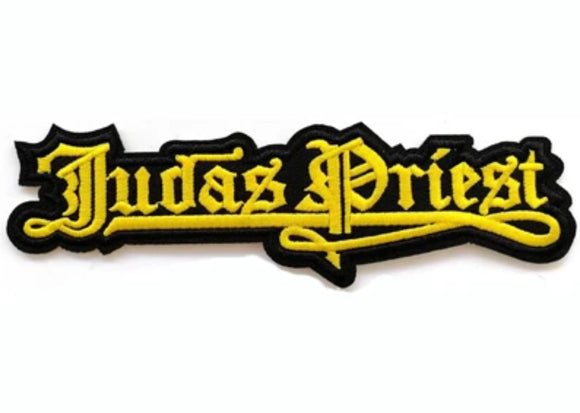 JUDAS PRIEST - Logo Bordado Parche - Metal Old Skull