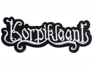 KORPIKLAANI- Logo Bordado Parche - Metal Old Skull