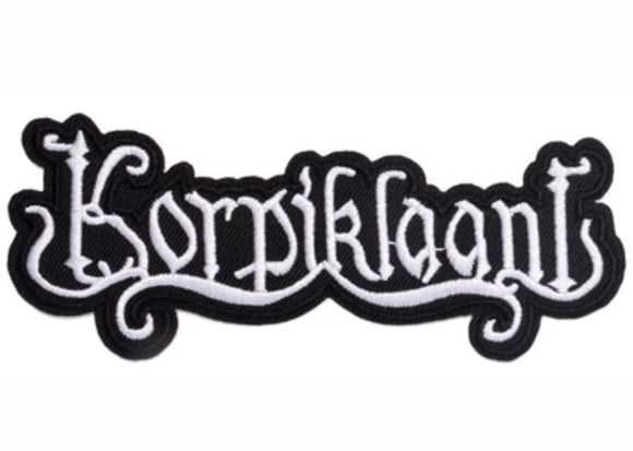KORPIKLAANI- Logo Bordado Parche - Metal Old Skull
