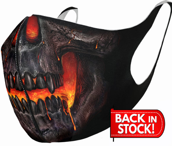 Metal Old Skull Mask - Metal Old Skull