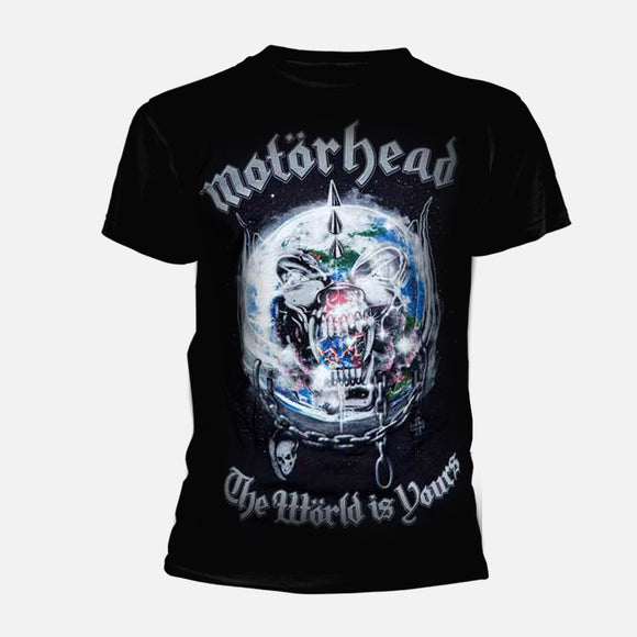 Motorhead - The World is Yours Camiseta - Metal Old Skull