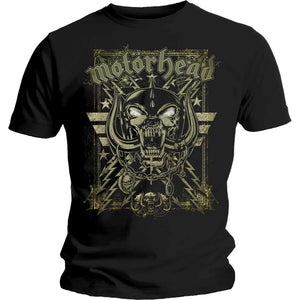 Motorhead - Spider Webbed Camiseta - Metal Old Skull