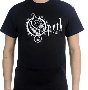 Opeth - Silver Logo - Metal Old Skull