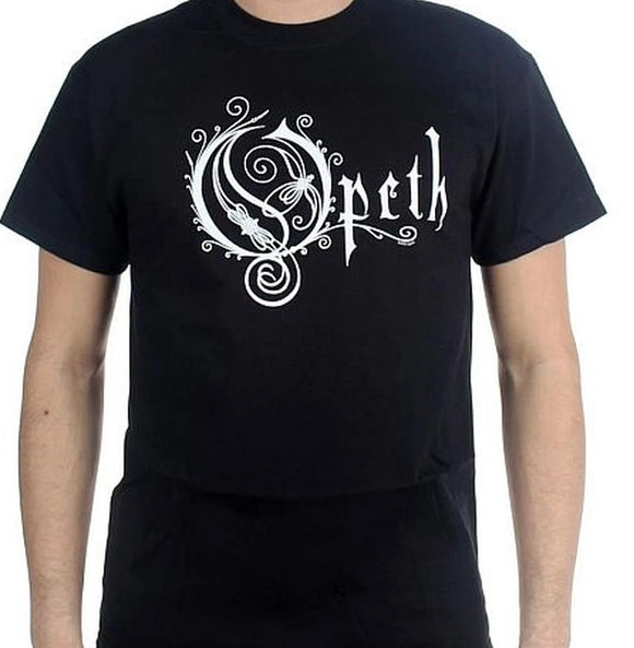 Opeth - Silver Logo - Metal Old Skull