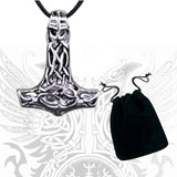 ODIN HAMMER Colgante - Metal Old Skull