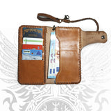 Metal Old Skull Cartera - Metal Old Skull