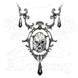 Catoptrauma Mirror Necklace Gargantilla - Metal Old Skull