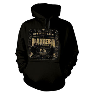 PANTERA - 101 Proof Hoodie - Metal Old Skull